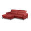 Manchester Leather Corner Sofabed with Adjustable Headrests and Storage-738133033-738133038