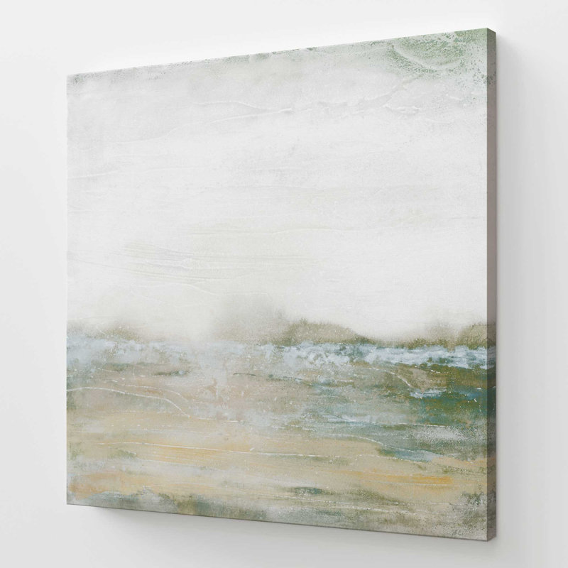 Horizon Blends with Sea Canvas Print, 1, Stretched Canvas, 48" H x 48" W x 1.25" D