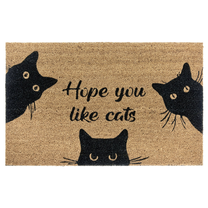 Mix Mats Cat Fan Doormat
