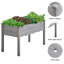 Rectangle Wood  Planter Raised Bed-832467301