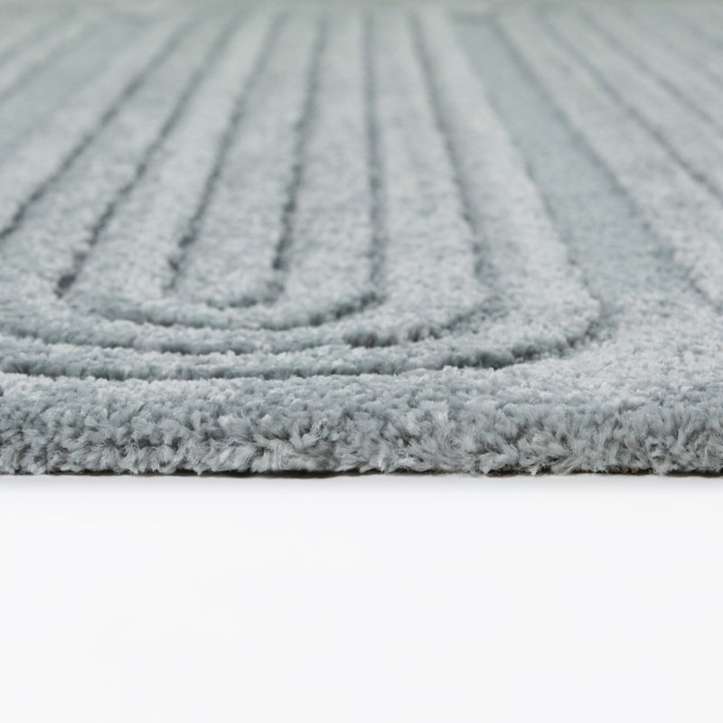 Tapis bleu sarcelle Ettore, 5'3" x 7'