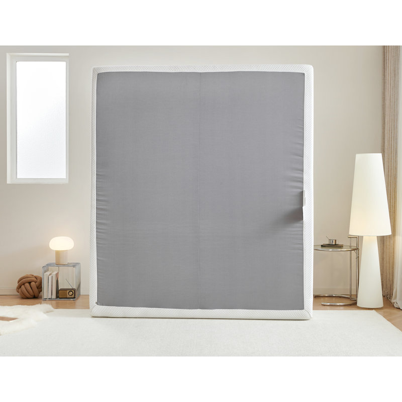King Size 15 Inch Mattress In A Box, Cool Fiber, Distribution, Non - Slip Bottom, Good For Sleep Quality Mattress, Cooling Fabric, Medium Firm, Motion Isolation, No Assembly Required