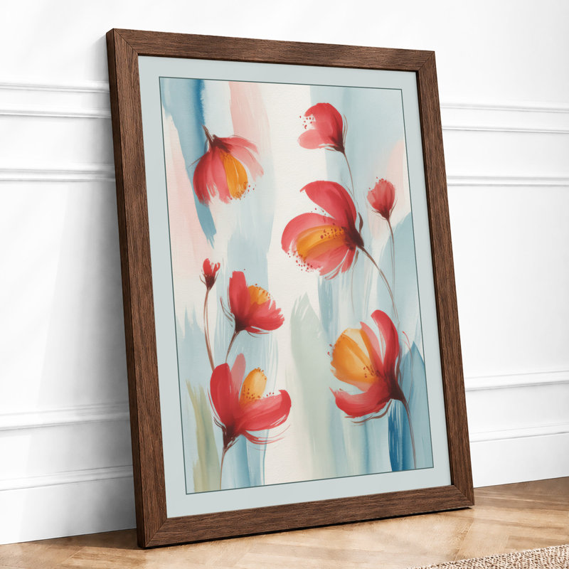 Translucent Florals Botanical - Print, Walnut, A3 - 42.0 x 29.7 cm