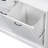 Bathroom Storage Cabinet with Tilt-Out Hamper