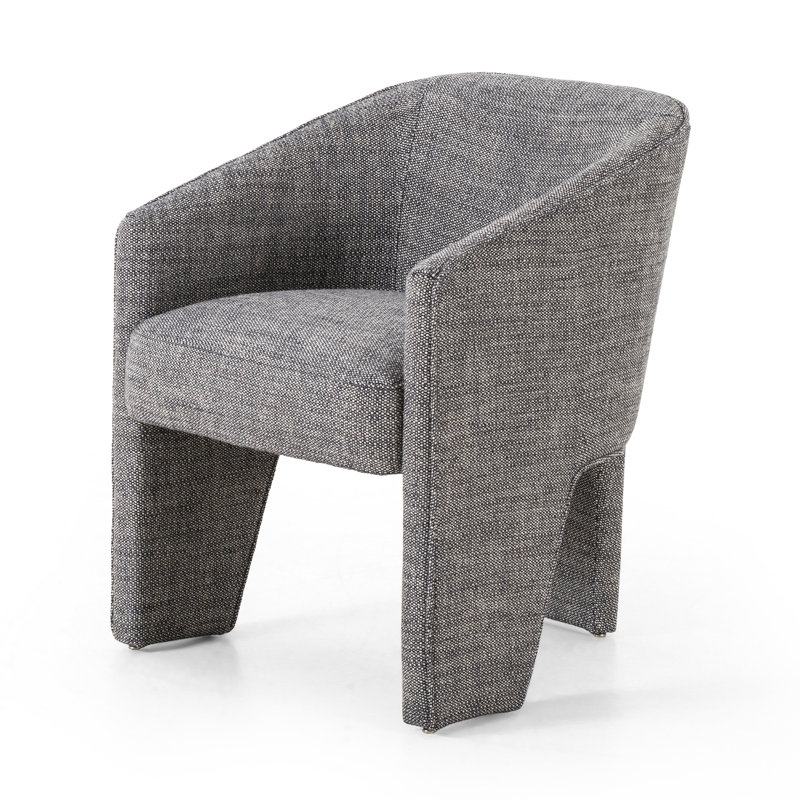 Fae Upholstered Arm Chair, Barron Smoke