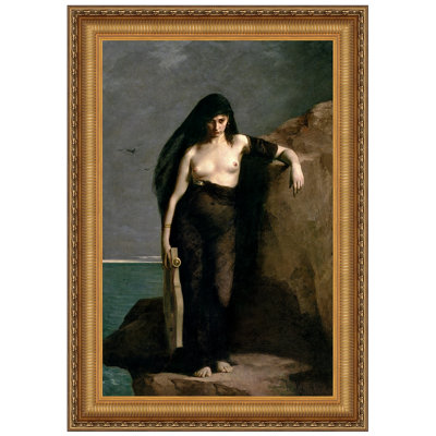 " Sappho, 1877 " by Charles-Auguste Mengin