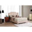 Lit double tapissier transitionnel-129912274