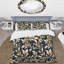 Ensemble de housse de couette damassé Beige Sleek Damask Harmony-641429079