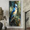 Harada - animaux, art mural sur toile