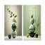 Green Zen Spiritual Stone I - Ensemble de 2 décorations murales en pierre spirituelle-260375944-260375950