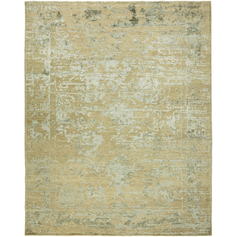 Hand Knotted Area Rug, Runner 2'6" x 10'