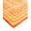 Tapis unique en laine noué à la main 6 pi 2 po x 8 pi 10 po nouvel âge Hayner - jaune / orange / rouge