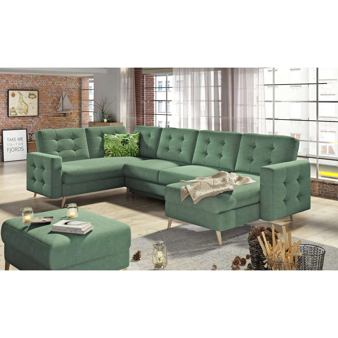 Ecksofa Northwich mit Bettfunktion