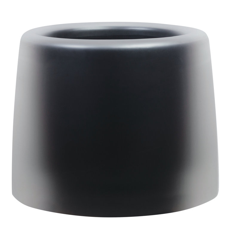 Pot Planter, 54cm H x 40cm D, Black