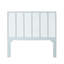 Ensemble de tête de lit double et de table de chevet Liam - bleu clair Liam-1505205491-1505205492-1505205496