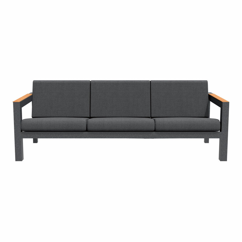 ARVE 82cm Wide Patio Sofa, 3-Seater
