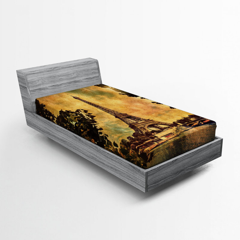 Microfiber Fitted Sheet, Twin Fitted Sheet