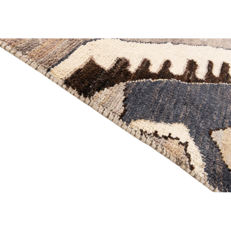 Tapis brun foncé Ottilie