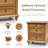 Roscoe 3-Drawer Nightstand-312829951