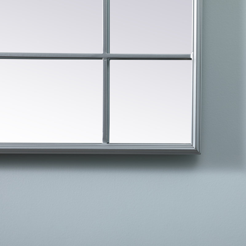 Miroir mural Chancey, Argent, H 70 po x l 30 po