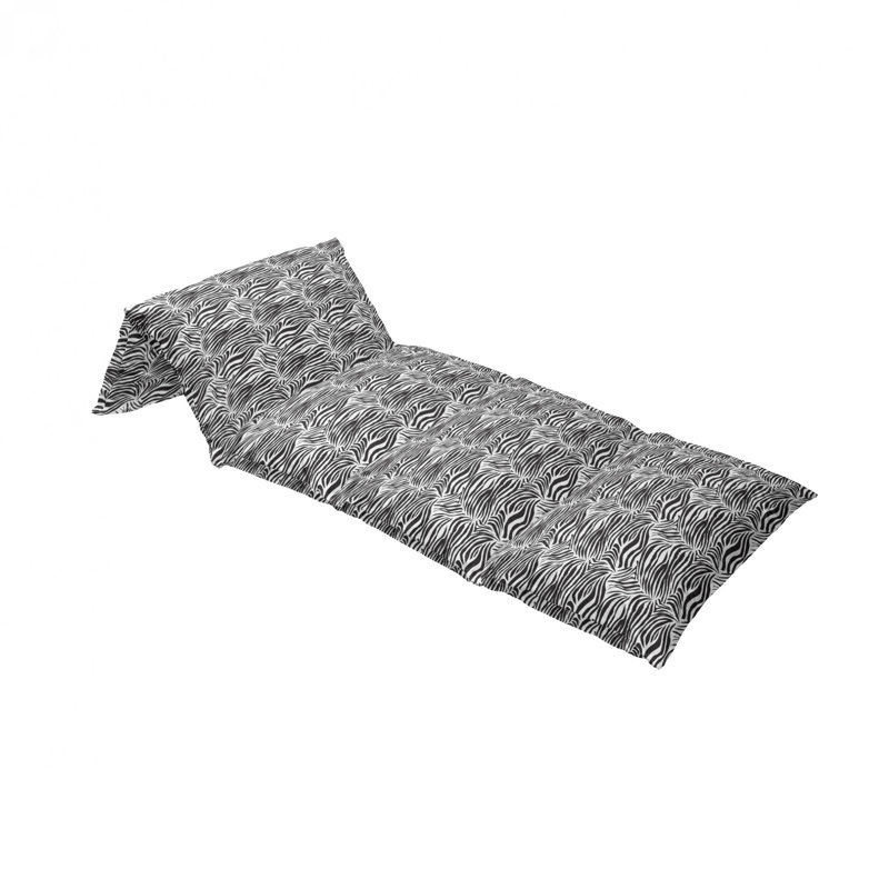 Housse de coussin d'extérieur Zebra, H 2 po x l 36 po x P 88 po