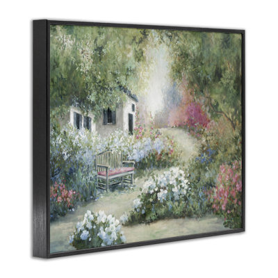 Charming Cottage Garden Path Giclee Art, design by Carol Robinson