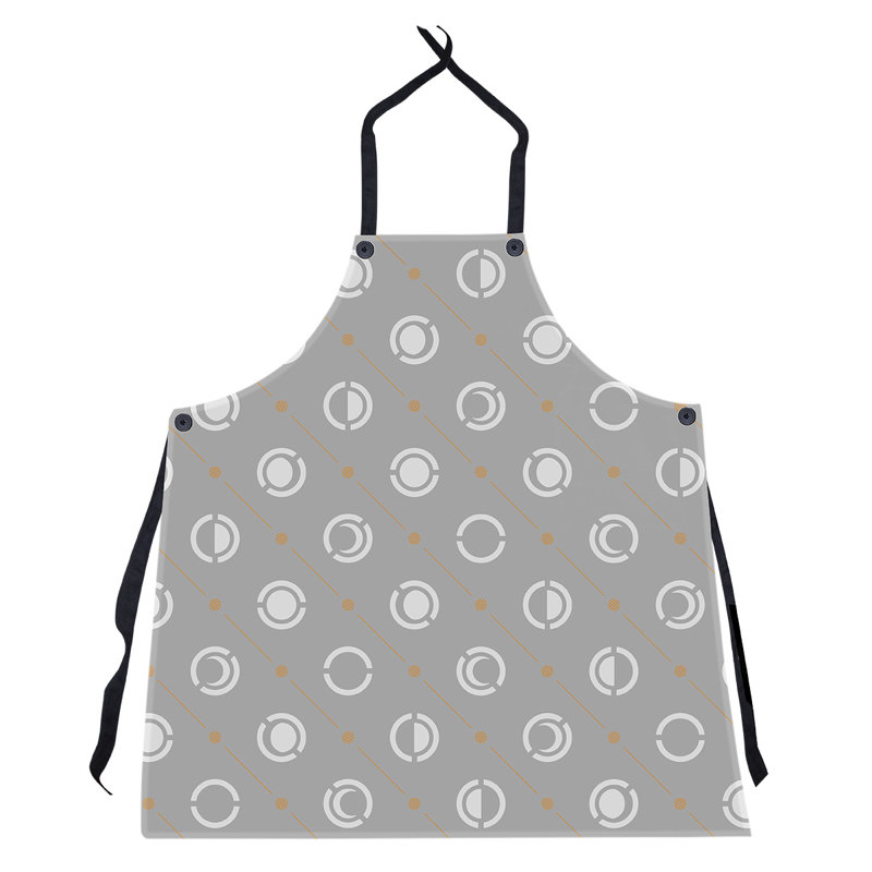 Skeffingt Bib Apron, Gray/Black/Orange