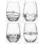 Heritage 12 oz. Stemless Wine Glass Assorted