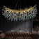 16-Light 55" Dimmable Tree Branches Crystal Linear Chandelier