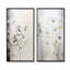 Ensemble de salon gris et blanc Herbal Minimal Harmony - Herbs Wall Art-102576165-102576173