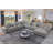 Stimpson 7-Seater Modular Sectional with Cup Holders-1260878916