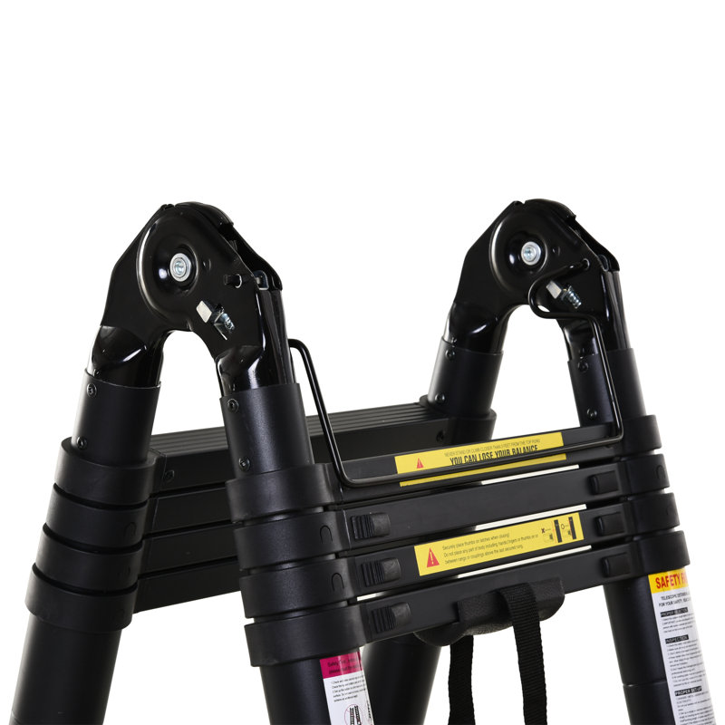 10 - Step Aluminum Folding Extension Ladder