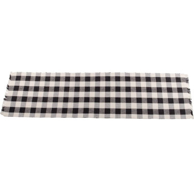 Chemin de table 100% coton vichy