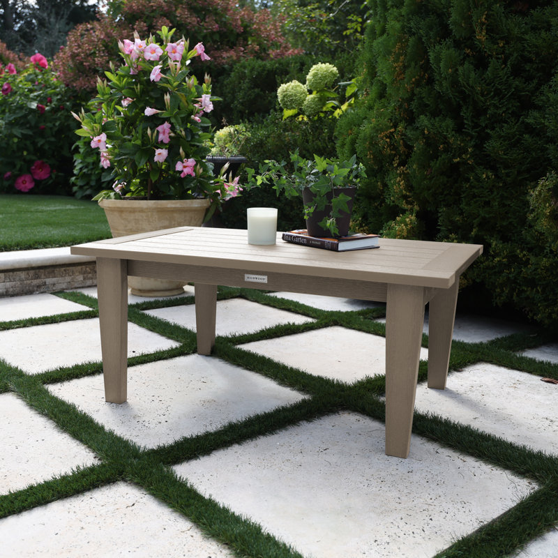 Lehigh Deep Seating Conversation Table, Woodland Brown