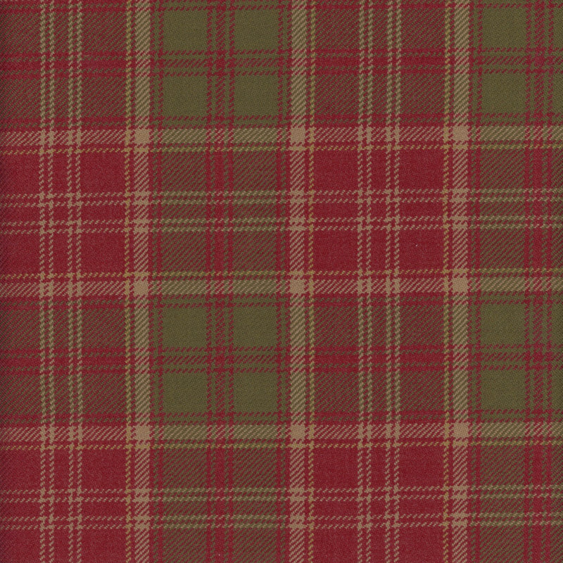 Red Grant Fabric