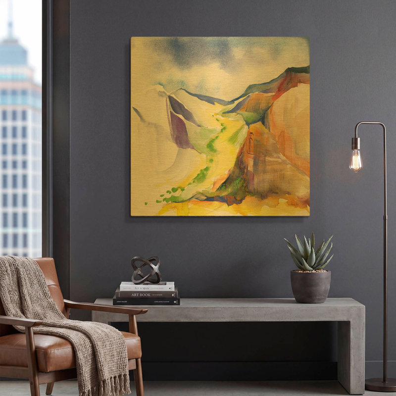 " Verdant Valley ", 36"x36"