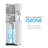 Brio Silver Free Standing Bottom Loading
