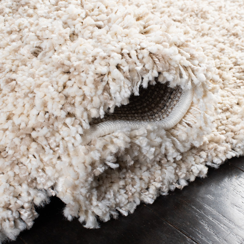 Tapis ivoire Jon-Paul, Rond 4 pi, Ivory/Beige 