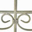 Sturdy Iron Trellises, Antique White, Rustic Style Garden Decor