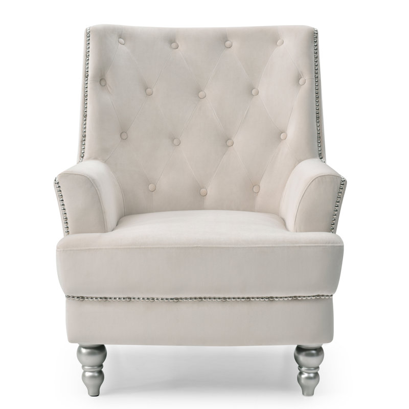 Élégant fauteuil ivoire pour espaces confortables, Ivory