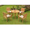 Onique Outdoor 4 - Piece Teak Dining Set