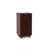 Noyer teint de couleur chocolat
