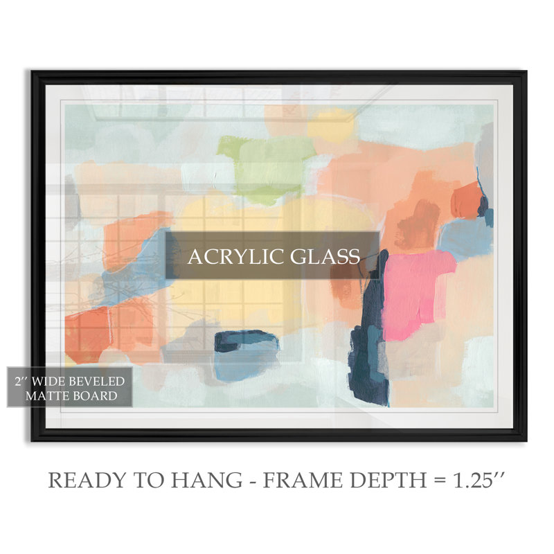 Cartographe - reproduction sur toile, H 30,5 po x l 42,5 po x P 1,5 po, Impression encadrée, Noir
