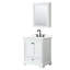 Ensemble de meuble-lavabo simple autoportant 36 po avec plateau en quartz Deborah-98084939-98084941-98084943