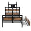 Metal Storage Bed