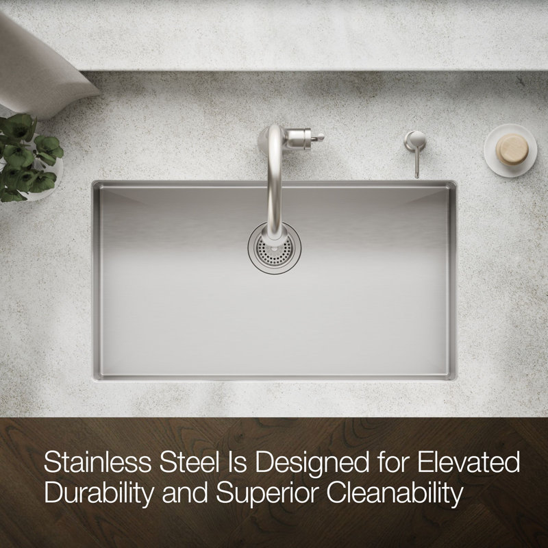 Strive 32 In. Undermount Single-Bowl Kitchen Sink