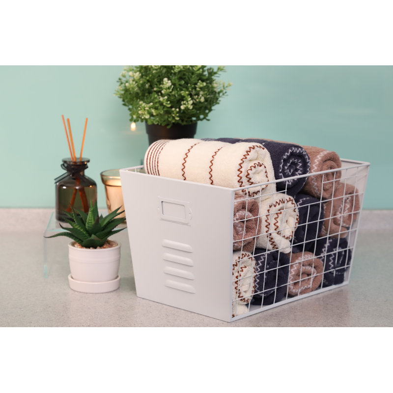 Rebrilliant Decorative Basket, White