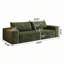 Canapé 71 po 3 pièces, tissu velours côtelé, sièges profonds, canapé causeuse confortable, sans assemblage, 1 pièce pour salon, chambre à coucher, salle de conférence, appartement-914591186