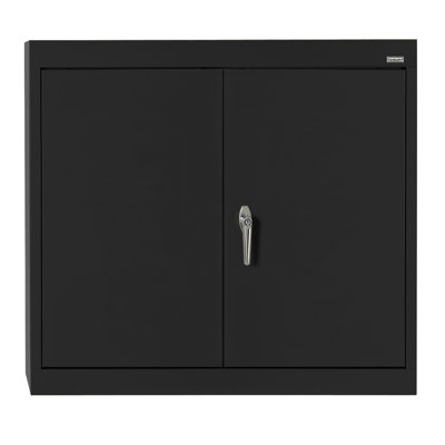 Armoire de rangement simple en acier de calibre 20 (H 26 po x l 30 po x P 12 po)