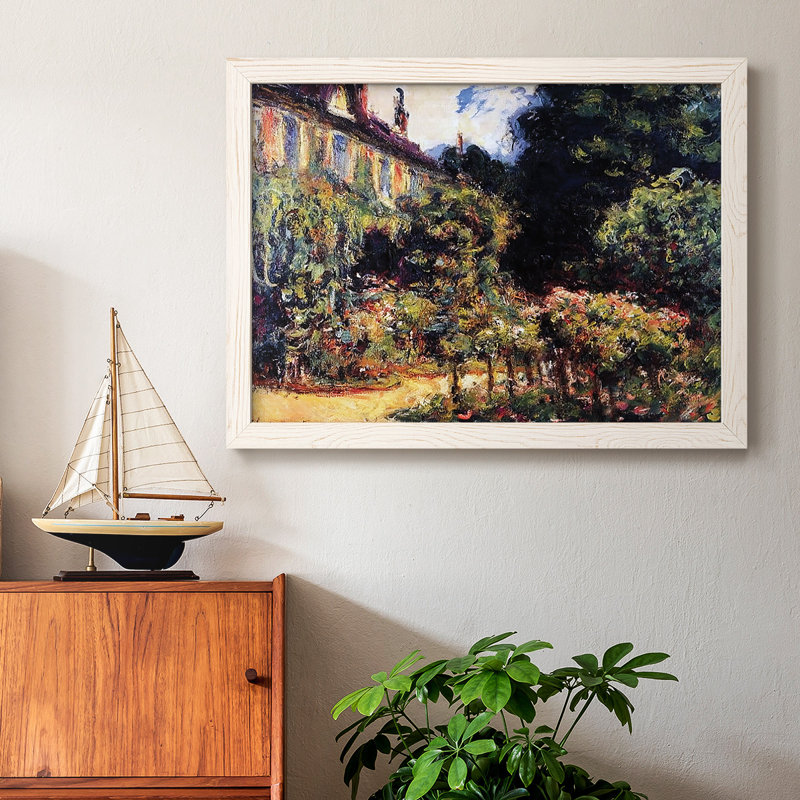 La maison de l'artiste à Giverny, 1913, Blanc, H 22 po x l 32 po x P 1,5 po